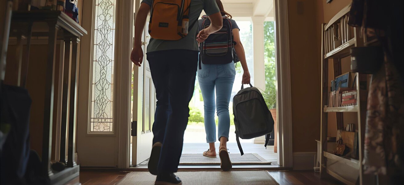 How to leave the house on time