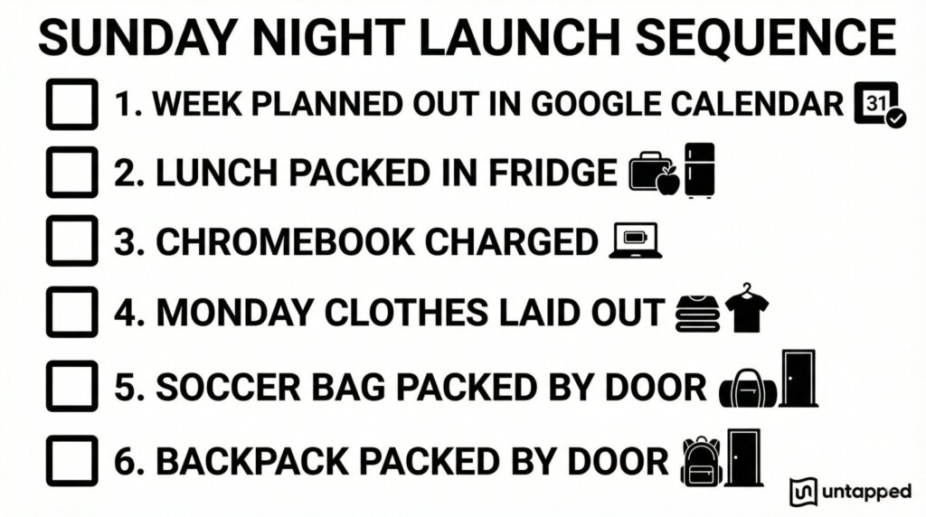 Sunday Launch Sequence